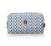 Pip Studio Coco Necessaire Mittel Samba Streifen Blau