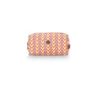 Pip Studio Coco Kosmetiktasche medium Samba Stripe orange 21,5x10x10,5cm