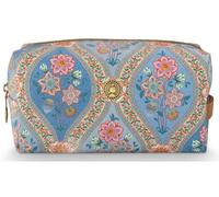 Pip Studio Coco Ornamento Blue Kosmetiktasche medium 21,5x10x10,5cm