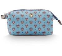Pip Studio Cooper Cosmetic Purse Small Jaipur Flower Blue 19x8.5x12cm