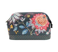PiP Studio Cosmetic Purse Large Flower Festival Dark Blue 26x12x18cm