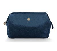 Pip Studio Cosmetic Purse XL Velvet Quilted Days Blue