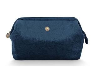 Pip Studio Cosmetic Purse XL Velvet Quilted Days Blue