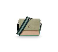 PiP Studio Crossbody-Tasche Fenna – mit Klappe S Grün 19×6×16 cm
