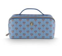 Pip Studio Cyrille Cosmetic Bag Medium Jaipur Flower Blue 23.5x10.5x11c