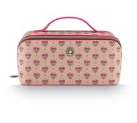 Pip Studio Cyrille Cosmetic Bag Medium Jaipur Flower Sand-Pink 23.5x10.