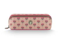 Pip Studio Cyrille Cosmetic Bag Small Jaipur Flower Sand-Pink 20x7.5x7.