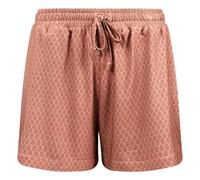 Pip Studio Damen Pyjamahose Loungewear Hose Bob Short Trousers Thousand Leaves, Farbe:Altrosa, Artikel:-251 pink, Größe:M