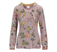 PIP STUDIO Damen Shirt Langarmshirt Oberteil Long Sleeve La Dolce Vita, Farbe:Lila, Wäschegröße:M, Artikel:-300 Lilac