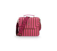PiP Studio Schultertasche Frances Mittel Streifen Rosa