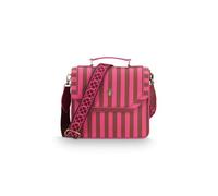 Pip Studio Frances Schultertasche Mittel Streifen Rosa