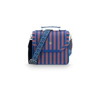 PiP Studio Schultertasche Frances Mittel Streifen Blau 25x9x21.5 cm
