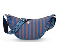 Pip Studio Freya Half Moon Cross Body Bag Stripe Blue