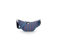 Pip Studio Freya Half Moon Cross Body Bag Stripe Blue 34x10x16cm