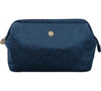 Pip Studio Kosmetiktasche Cooper Samt Quilty Days, extra groß - Blau