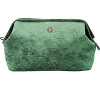 Pip Studio Kosmetiktasche Cooper Samt Quilty Days, extra groß - Grün