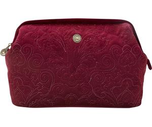 Pip Studio Kosmetiktasche Cooper Samt Quilty Days, extra groß - Rot