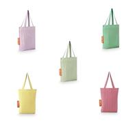 Pip Studio - Promo Bag - Stripes - Tasche, Tragetasche - gestreift - Multicolor, 100% Baumwolle