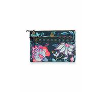 PiP Studio [W] Cosmetic Bag Combi Flower Festival Dark Blue 26x18x7.5cm/22x13x1cm