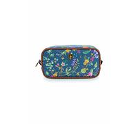 PiP Studio [W] Cosmetic Bag Square Small Petites Fleurs Dark Blue 20x10.5x7.5cm