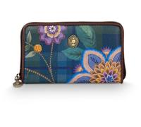 Pip Studio Willow Wallet Flores Felices Dark Blue 18x3x11cm