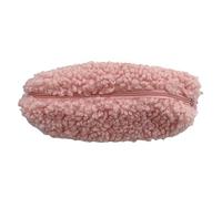 pipisweet Federmäppchen aus Lammwolle, 10 Stück / 20 Stück, Plüsch, Kawaii, Reißverschluss, Kosmetik, Make-up, Organizer, Tasche, Schule, Büro, Schreibwaren, rose, *20