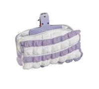 pipisweet Federmäppchen im Kawaii-Stil für Mädchen, niedliches koreanisches Schreibwaren für Büro, Schulbedarf, Studenten, 2 Stück, Violett / Weiß, Einheitsgröße