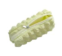 pipisweet Federmäppchen im Kawaii-Stil für Mädchen, niedliches koreanisches Schreibwaren für Büro, Schulbedarf, Studenten, 2 Stück, gelb, Einheitsgröße