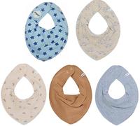 Pippi Baby Halstuch 5er Pack Dreieckstücher (Boys-5er-Mix)