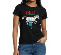 Pippi Langstrumpf Pippi Hebt Kleiner Onkel Frauen T-Shirt