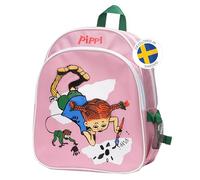 Pippi Langstrumpf Reisetasche - Rosa Kinder Koffer - Rucksack für Mädchen und Jungen - Kunststoff und Polyester - Alter 3+