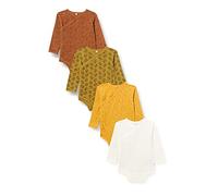 Pippi Unisex Baby Pack of 4 Wrap Bodysuit Baby und Kleinkind Unterw sche Satz, Tinsel, 74 EU