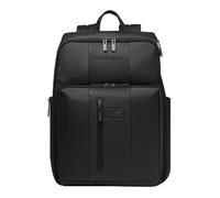 Piquadro - 15,6" Leder-Reiserucksack - Schwarz - Herren Business