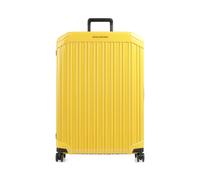 Piquadro 4-Rollen Trolley gelb, Polycarbonat, 51 x 75 x 28cm