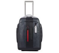 Piquadro - 54 cm Business-Koffer mit 2 Rollen - Premium-Leder - Grau - Profis