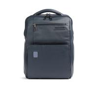 Piquadro AKRON Rucksack dunkelblau, Leder, Unisex, 10L