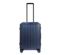 Piquadro PQ-Alub 4-Rollen Trolley dunkelblau, Aluminium, 40 x 55 x 20cm