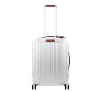 Piquadro PiQ Alu 4-Rollen-Kabinentrolley S 55 cm grey