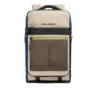 Piquadro Arne Reise-Rucksack, beige-blau - Farb-Varianten: Beige