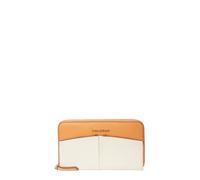 Piquadro Ashley Damen Portemonnaie aus Leder mit Reißverschluss, orange - Farb-Varianten: Orange