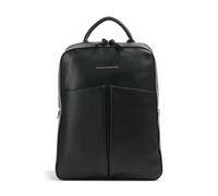 Piquadro Ashley Rucksack schwarz, Leder, Damen, 12L