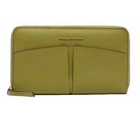 PIQUADRO Ashley Zip Around Women's Wallet RFID Lawn Green