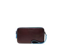 PIQUADRO Blue Square Men´s Wrist Clutch Bag Mogano