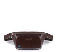 Piquadro B2 Leder-Gürteltasche - Farb-Varianten: Dunkel Braun