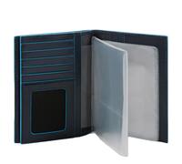 Piquadro B2 Reisepasshalter aus Leder, blau - Farb-Varianten: Blau