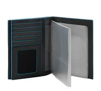 Piquadro B2 Reisepasshalter aus Leder, schwarz - Farb-Varianten: Schwarz