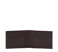 Piquadro B2 Revamp Geldbörse Herren mit Kreditkartenfächern und RFID-Blocker, Dunkelbraun - Farb-Varianten: Dunkel Braun