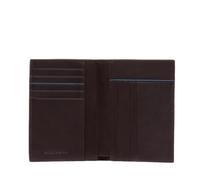 Piquadro B2 Revamp Herrenbrieftasche im Hochformat mit Fächern für Kreditkarten, Dunkelbraun - Farb-Varianten: Dunkel Braun