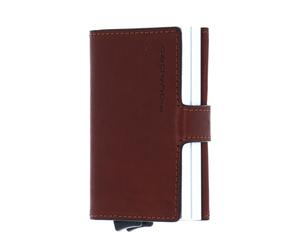 PIQUADRO B3 Double Compact Wallet Cuoio