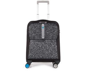 Piquadro BagMotic Laptop Kabinentrolley mit USB-Anschluss Schwarz